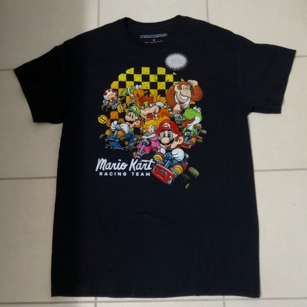 Men's Mario Kart T- Shirt - Medium